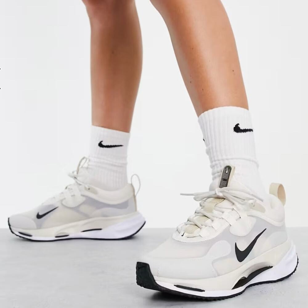 Nike Spark Sneaker Women 11 Athletic Running DJ6945-003 Grey Comfort Neutral